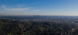 Hollywood Hills, looking toward LA